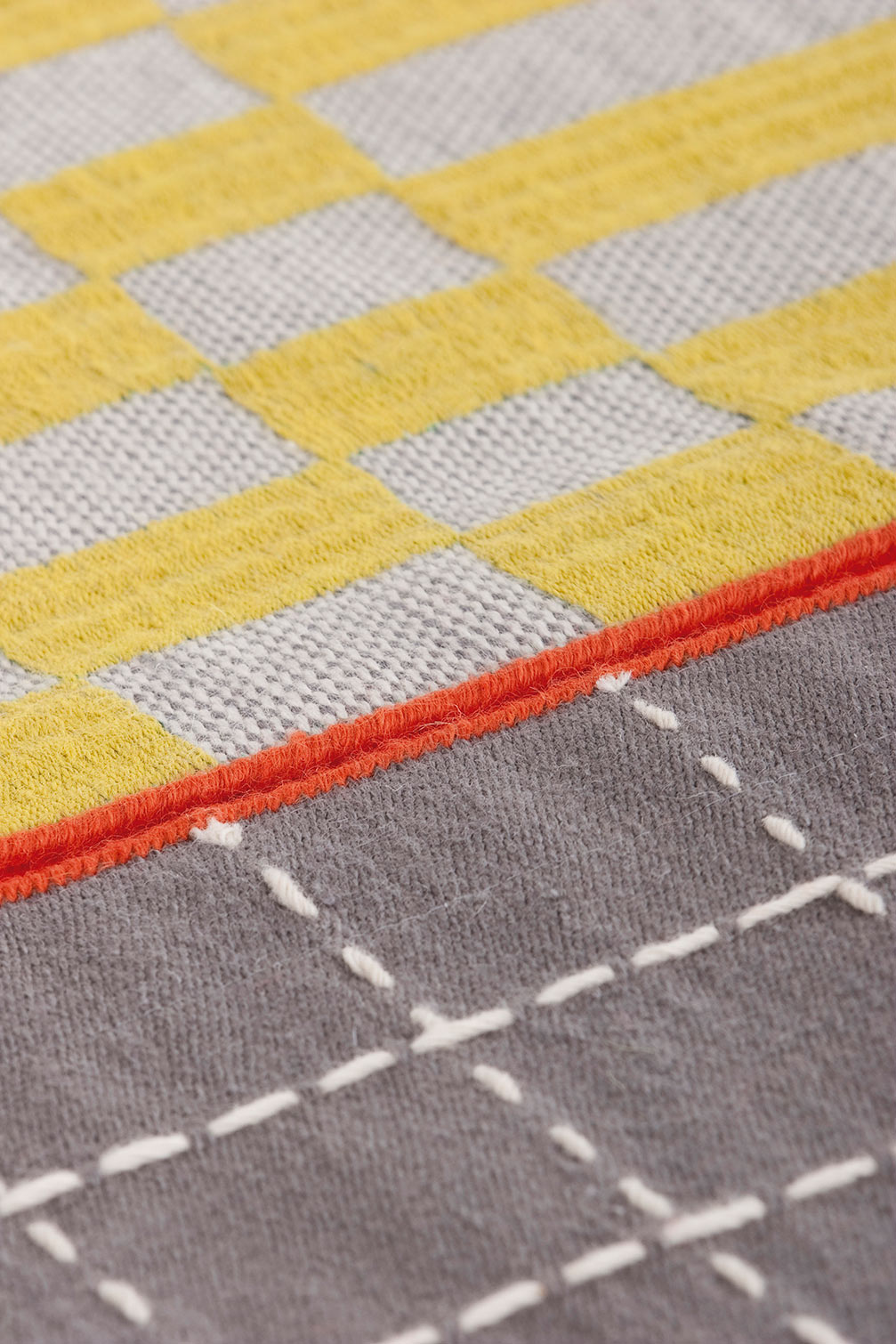 Gan Rugs Bandas Rug Turquoise 180x250cm