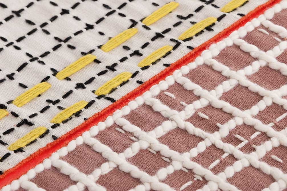 Gan Rugs Bandas Rug Natural 240x250cm