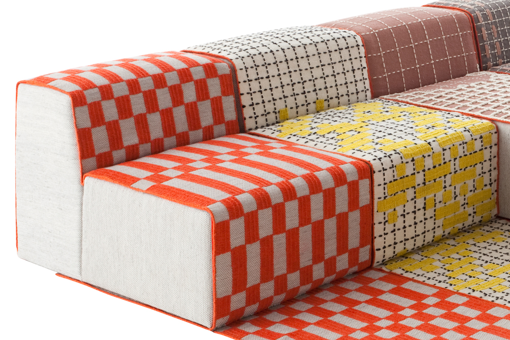 Gan Rugs Bandas Chair B Orange