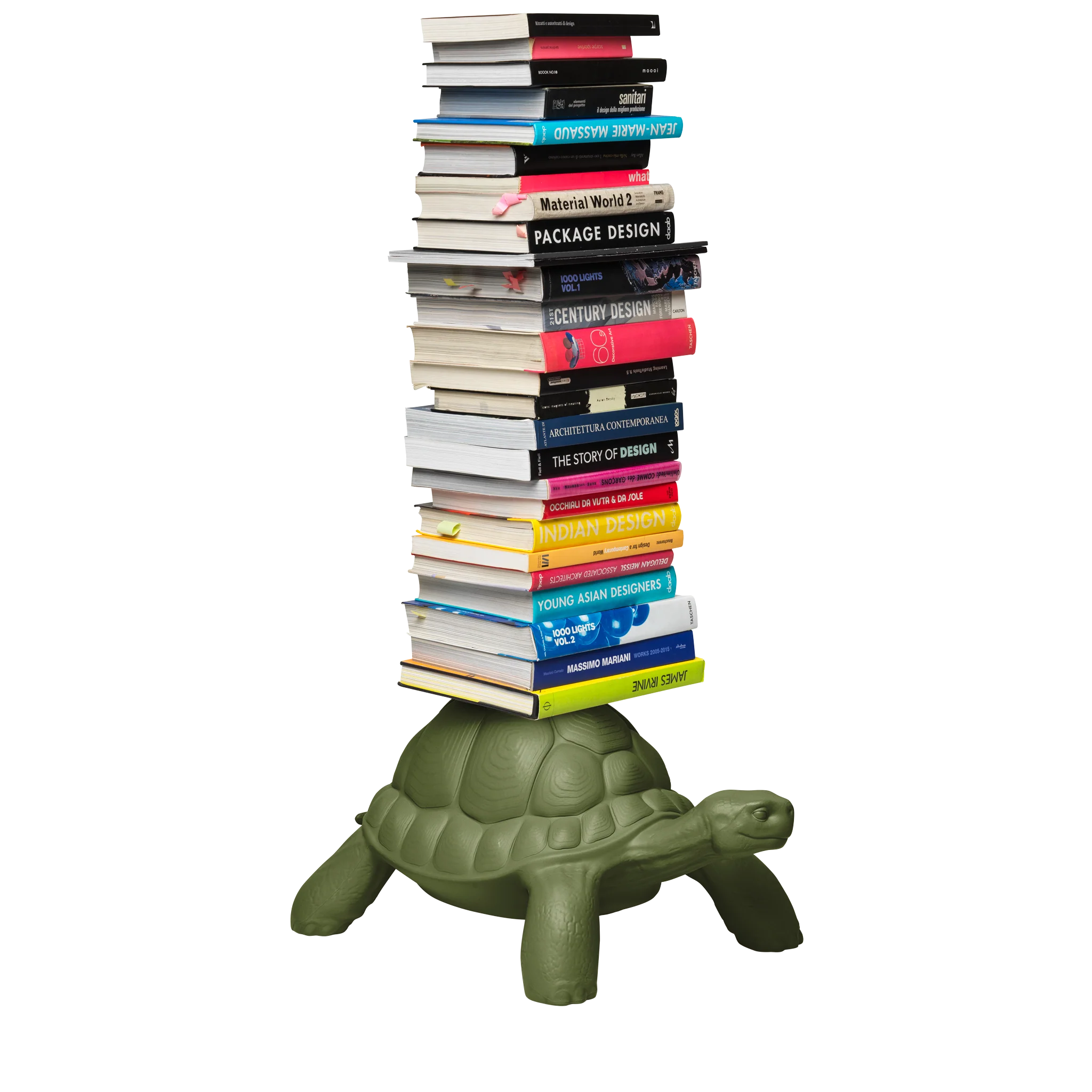 Qeeboo Turtle Carry Bookcase - New Colors!