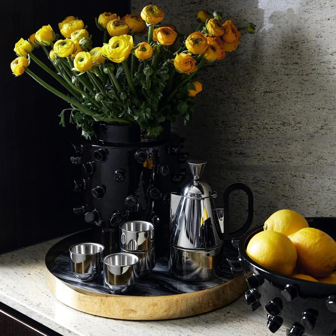 Loveit Tom Dixon Brew Espresso Cups x4 Stainless Steel