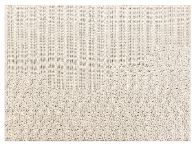 Gan Rugs Chaddar White Rug