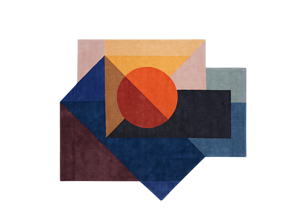 Gan Rugs Zoe Rug Kubb Multi