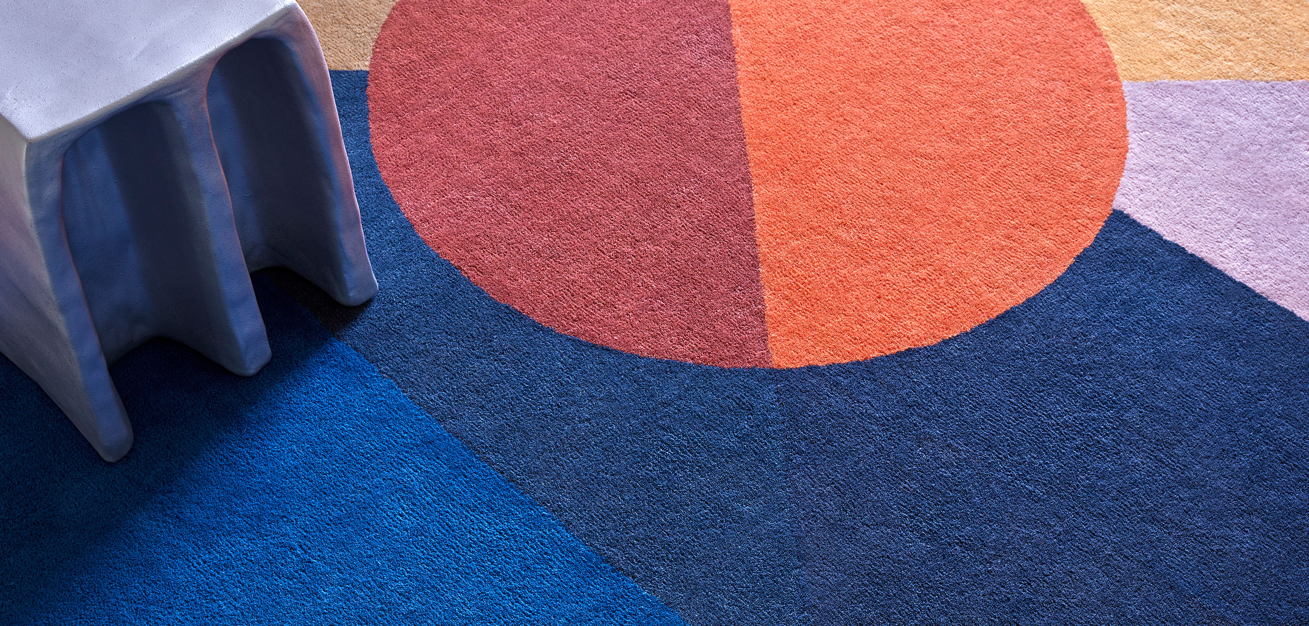 Gan Rugs Zoe Rug Kubb Multi