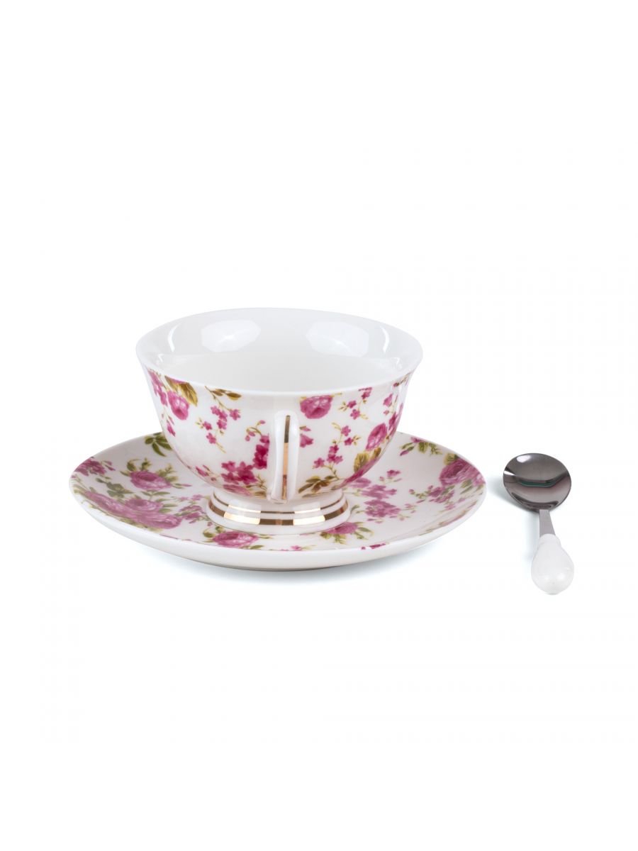 Seletti Lady Tarin Guiltless Rose Tea Set Rumina