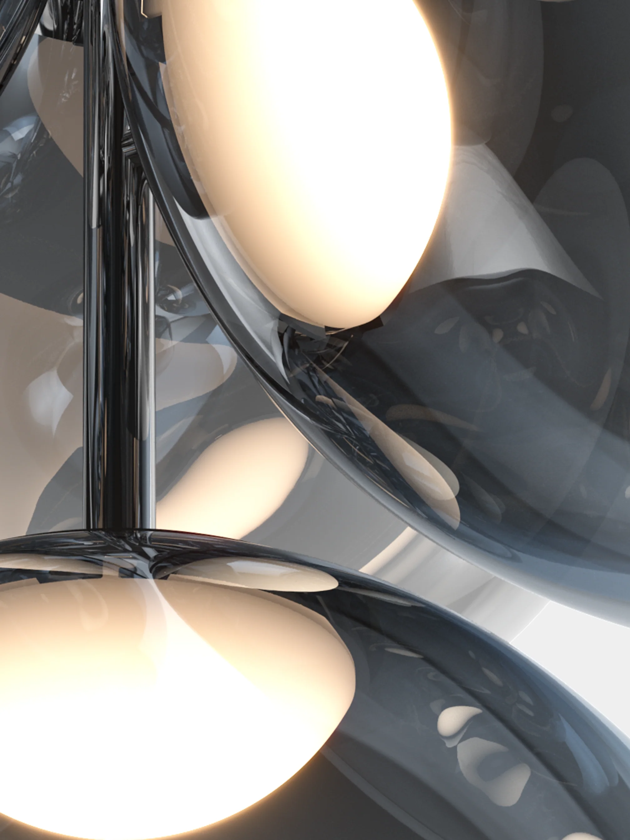 Tom Dixon Melt Small Chandelier Led