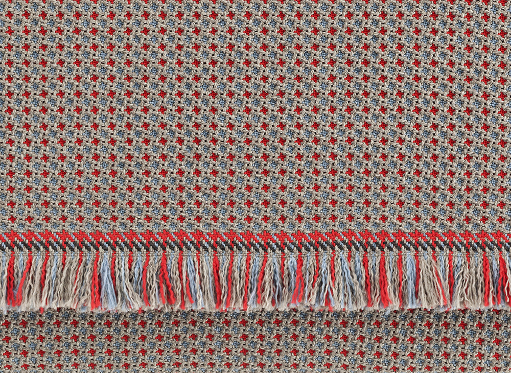 Gan Rugs Garden Layers Mattress Gofre Blue Small