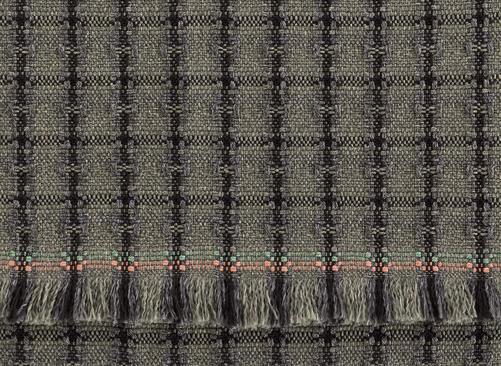 Gan Rugs Garden Layers Mattress Checks Green Small