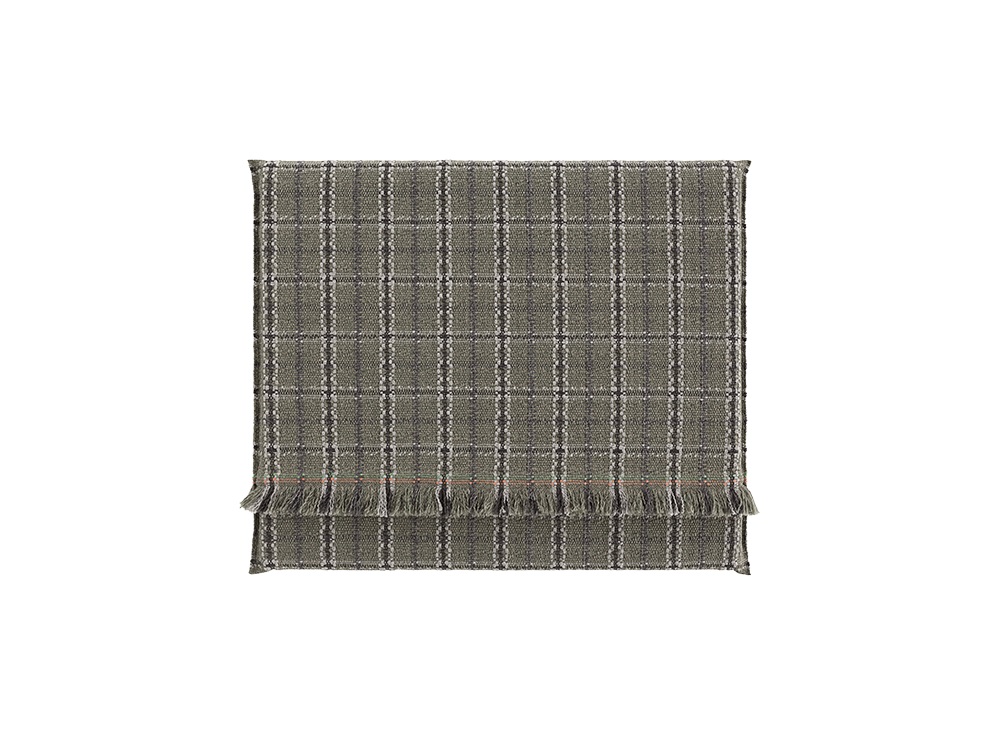Gan Rugs Garden Layers Mattress Tartan Green Big