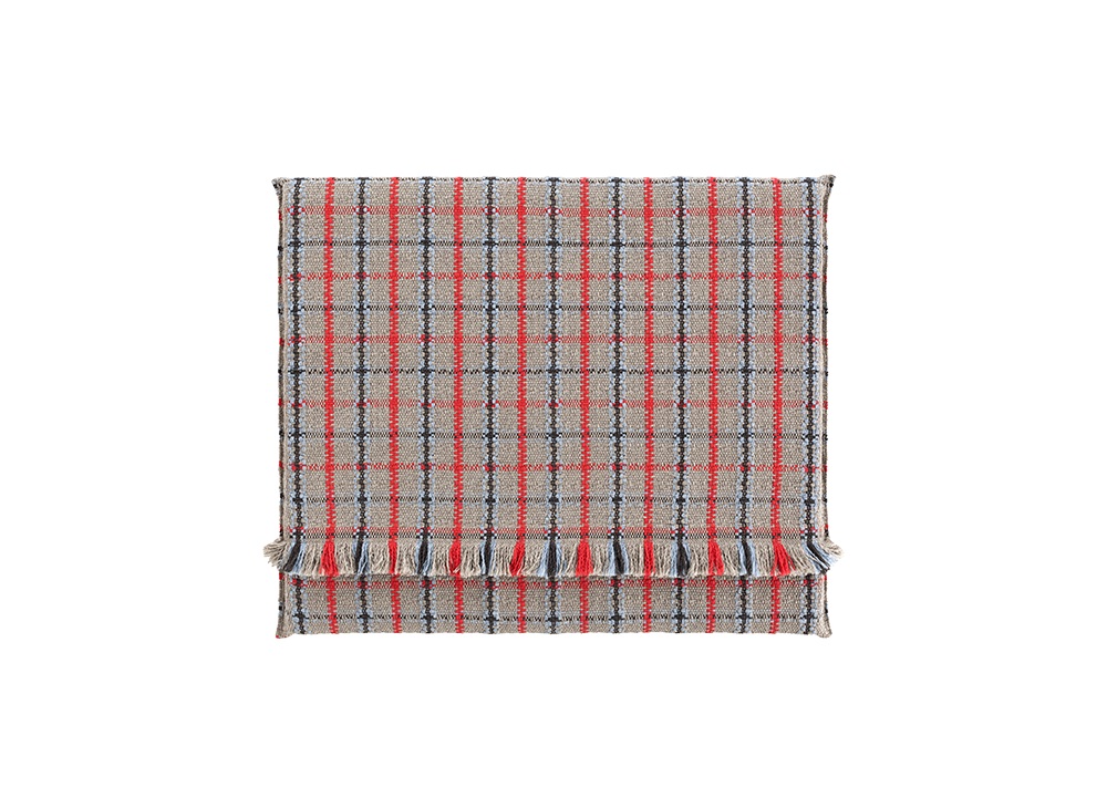 Gan Rugs Garden Layers Mattress Tartan Blue Big