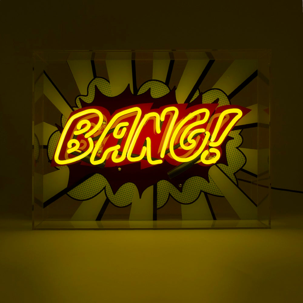 Neon Plexi Box Bang