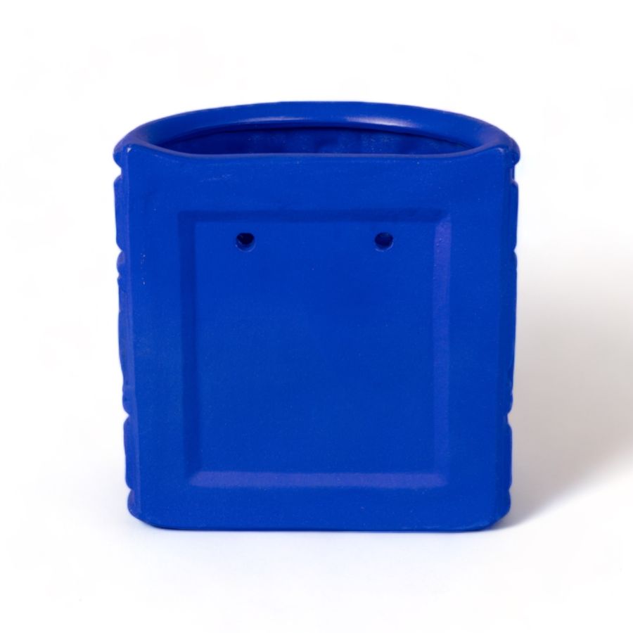 Seletti Magna Graecia Terracotta Wall Vase Greche Blue