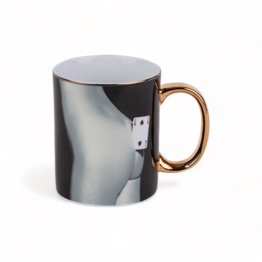 Seletti Toiletpaper Porcelain Mug Two of Spades