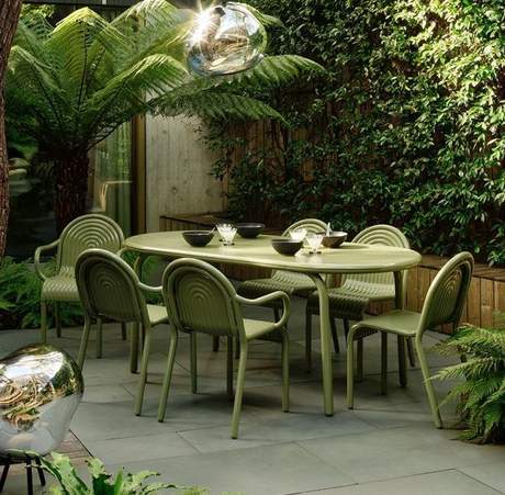 Tom Dixon Groove Obround Table