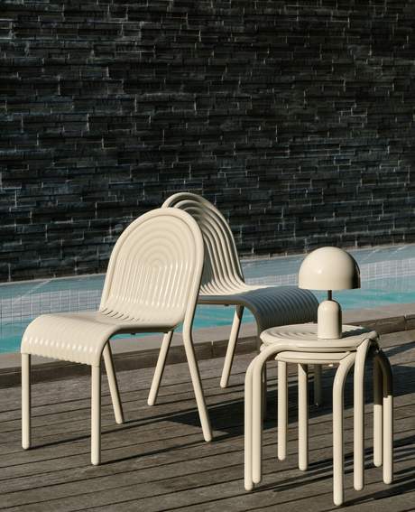 Tom Dixon Groove Stool