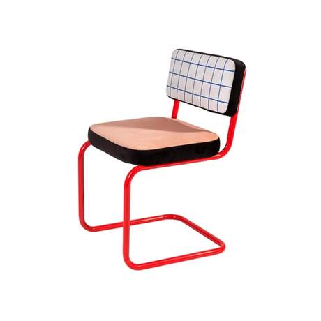 Seletti Superchair Blue Grid