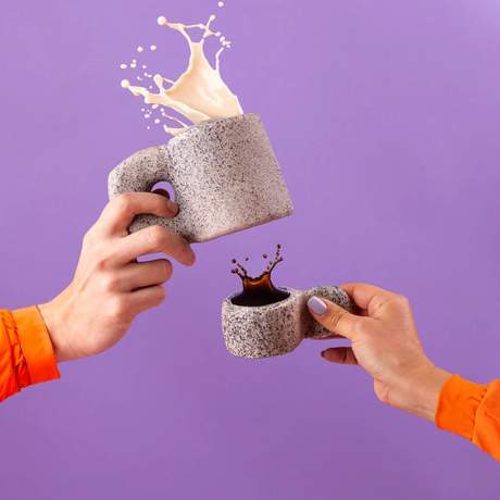 Seletti Newlithic Set of 2 Coffee Cups