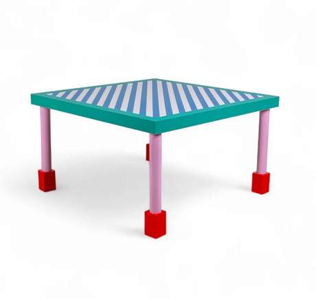 Seletti Supertable Blue Stripes