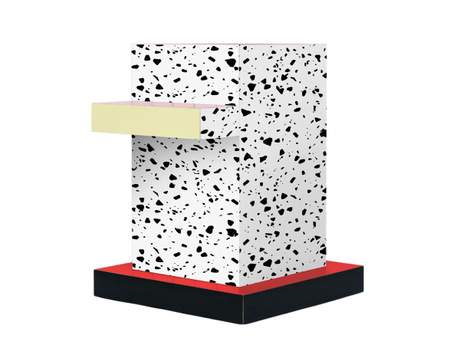 Seletti Superside Table Terrazzo