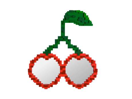 Seletti Pixel Mirror Cherries