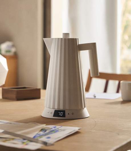 Alessi Plisse' Electric Kettle with Temperature Control 
