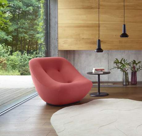 Ligne Roset Bonnie Armchair Stretch Fabric Version