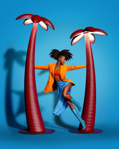 Qeeboo Malibu Floor Lamp