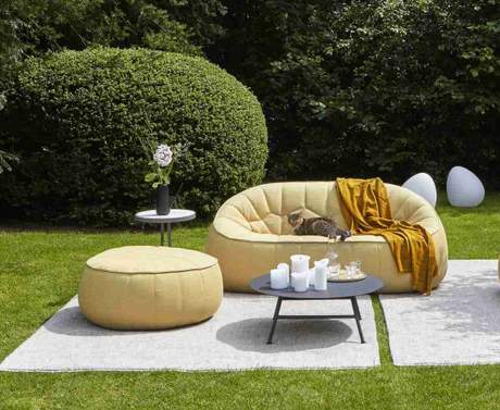 Ligne Roset Ottoman Footstool Outdoor