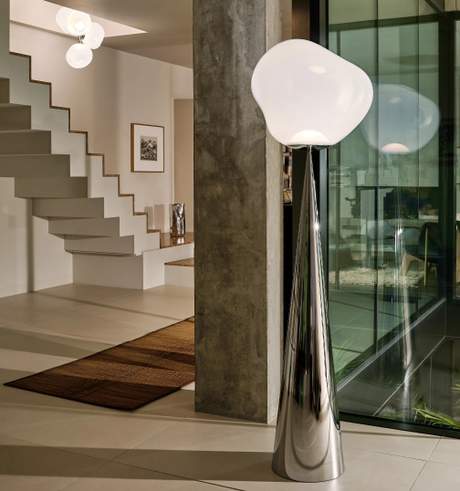 Tom Dixon Melt Opal Fat Cone Floor Led
