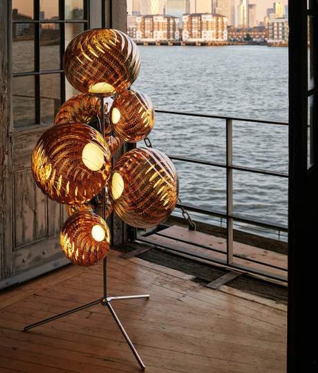 Tom Dixon Whirl Floor Chandelier Led