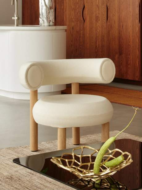 Tom Dixon Fat Lounge Chair Wood
