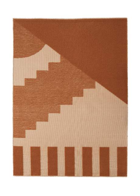 Saba Cime Carpet Earth Red