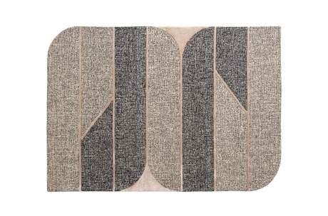 Saba Graphic Carpet Grey