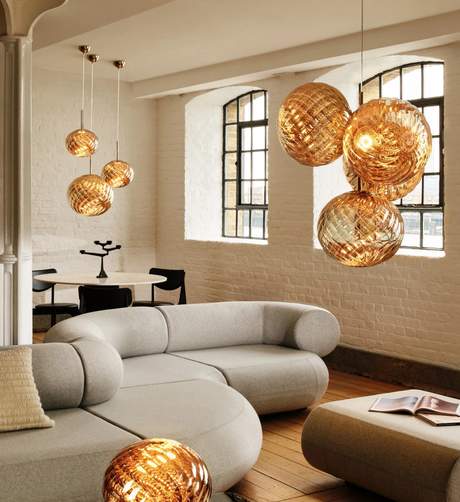 Tom Dixon Whirl Small Chandelier Led