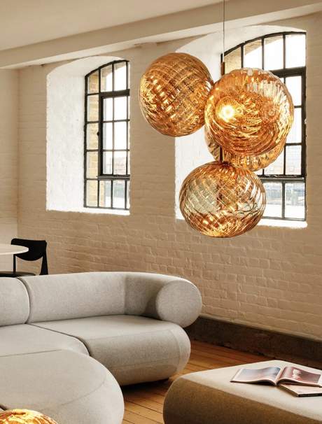 Tom Dixon Whirl Small Chandelier Led
