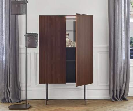 Ligne Roset Selvans Bar Cabinet