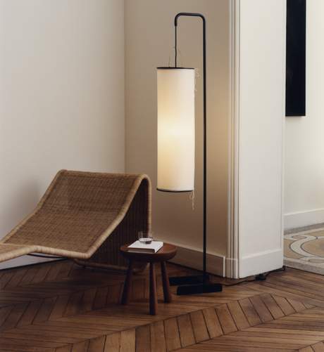 Gubi Silk Lantern Floor Lamp