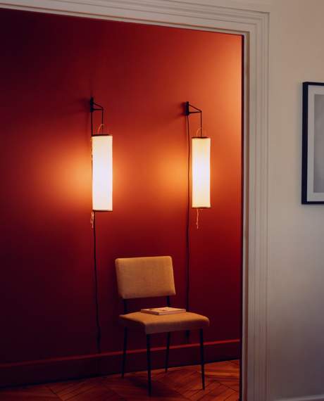 Gubi Silk Lantern Wall Lamp