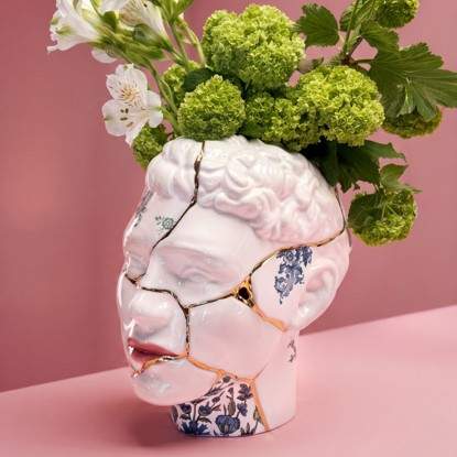 Seletti Kintsughi Head - Him