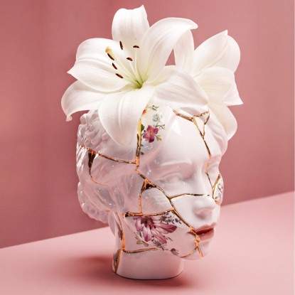 Seletti Kintsughi Head - She