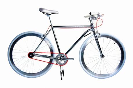 Martone Cycling Diamond Bike Grey