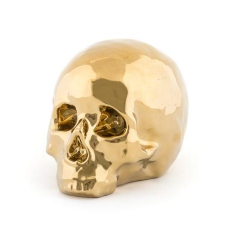 Seletti My Skull Gold