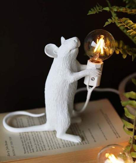 Seletti Mouse Lamp Step Standing USB