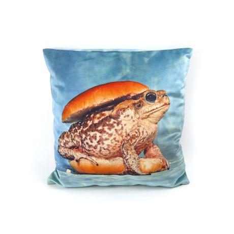 Seletti Toiletpaper Cushion Toad