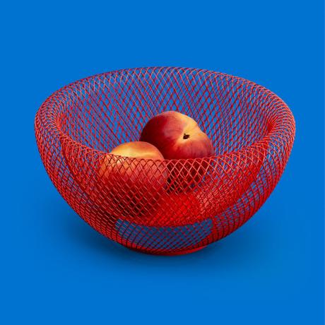 Wire Mesh Bowls Red 