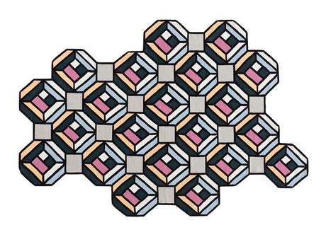 Gan Rugs Parquet Tetragon Rug  