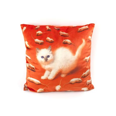 Seletti Toiletpaper Cushion Kitten