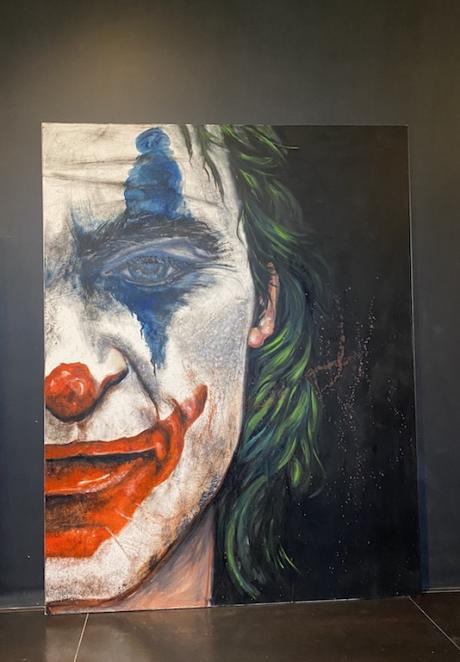 Modern Joker Art Painting Sold Out 