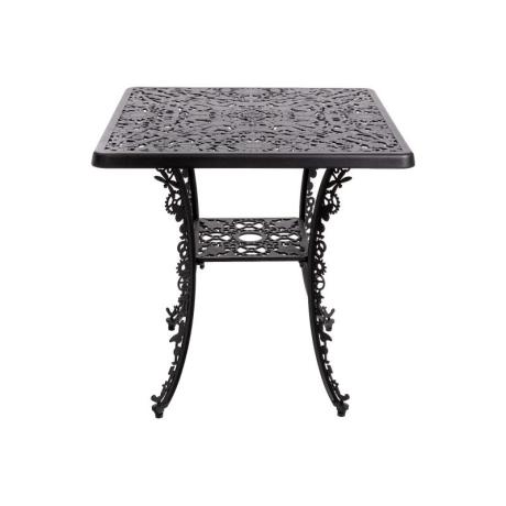 Seletti Industry Collection Aluminium Square Table Black