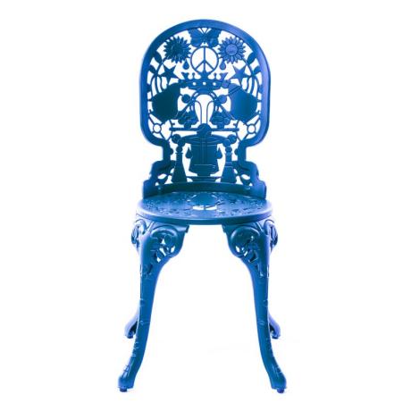 Seletti Industry Collection Aluminium Chair Sky Blue